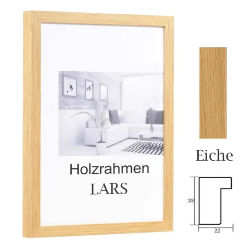 Holzrahmen Lars Eiche Natur