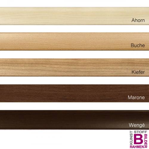 Bilderrahmen 40x90 cm, hellbraun, dunkelbraun, braun