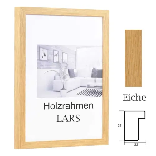 Bilderrahmen aus Holz Lars