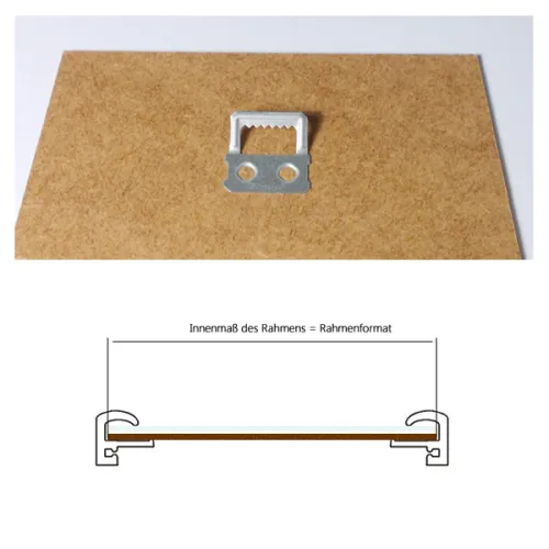 Bilderrahmen Triptychon (2x 25x40 + 1x 50x40 cm), Classic