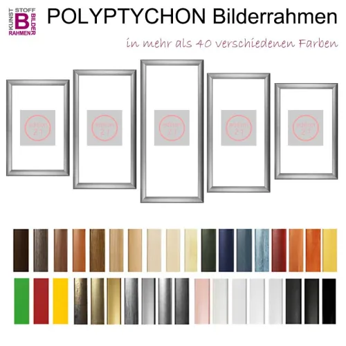 Bilderrahmen Polyptychon aus MDF
