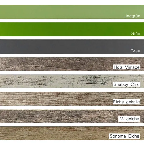 Rahmen grün, grau, Holz vintage