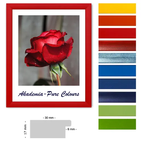 MDF Bilderrahmen 18 x 25 cm, Akademia Pure Colours