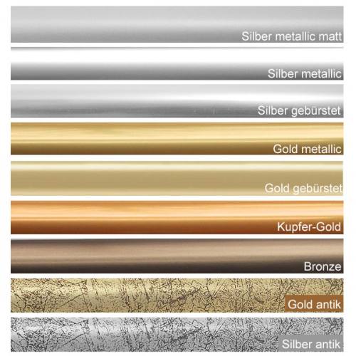 Farben silber, gold, antik, bronze