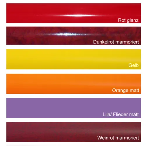 Farbe rot, orange, gelb