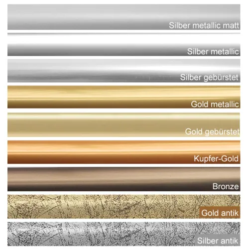 Kunststoff Rahmen DIn A3 Gold, Silber, Antik