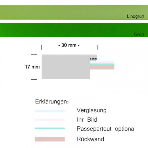 Wechselrahmen 60x25 cm - Akademia Pure Colours