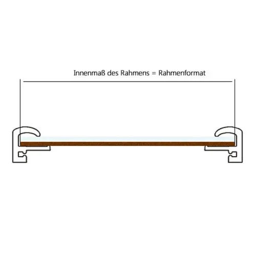 Bilderrahmen 75x75 cm, Classic