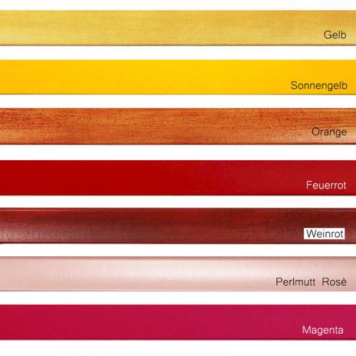 Rahmen Aquarell color gelb, rot, pink, orange, bunt