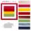 Bunter MDF Rahmen Aquarell Colour 70x70 cm
