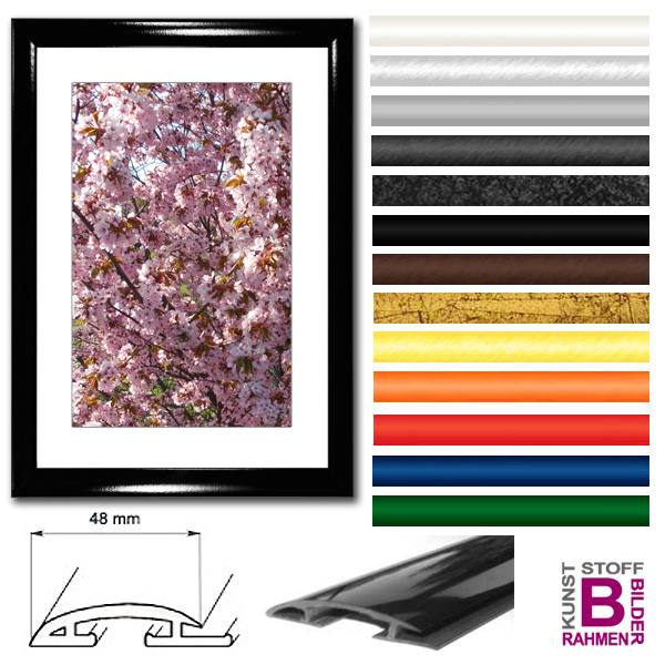 EUROLINE35 Bilderrahmen 44x130 oder 130x44 cm mit entspiegeltem Acrylglas 