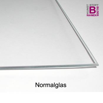 Normalglas, Ersatzglas für Bilderrahmen