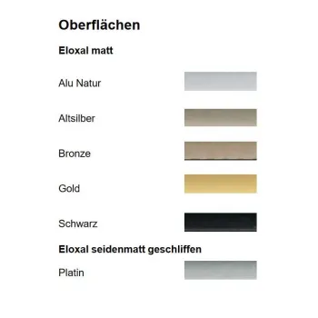 Alu-Bilderrahmen 140x70 / 70x140 cm Profil 5 Neo
