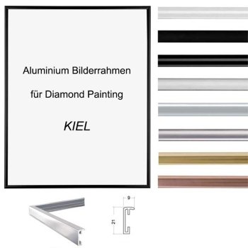 Aluminium Bilderrahmen Kiel für Diamond Painting