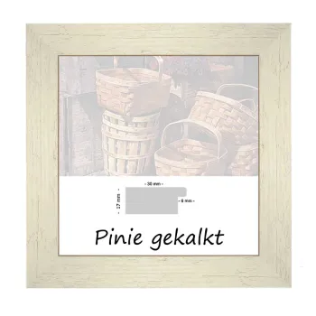 Bilderrahmen Akademia Vintage Pinie gekalkt