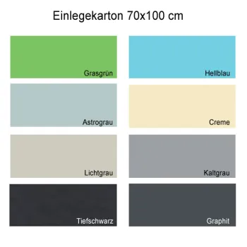 Einlegekarton 70x100 cm, Bogen