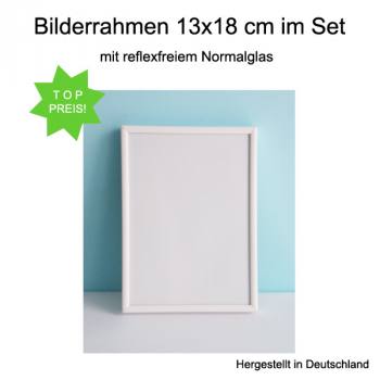 Fotorahmen 13x18 / 18x13 cm, wei...