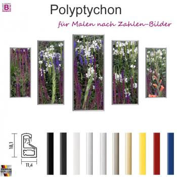 Kunststoff-Bilderrahmen Polyptychon - art line