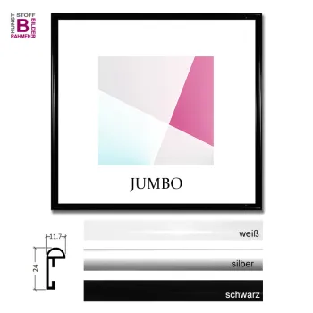Kunststoffrahmen 75x75 cm quadratisch, Jumbo
