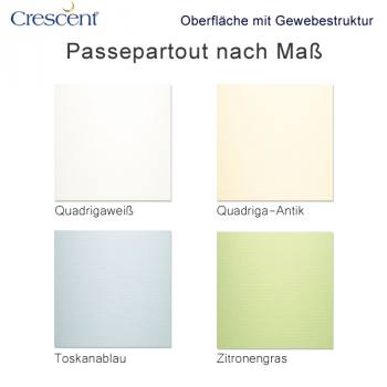 Passepartout mit Gewebestruktur nach Maß online kaufen